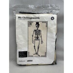 Mr Chillingsworth Andover Quilt Kit Echo Park Skeleton Top Hat Panel Project